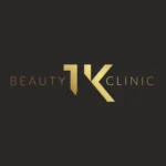 JK Beauty Clinic logo in gold text on black background – premium skincare and beauty treatments in Spalding.